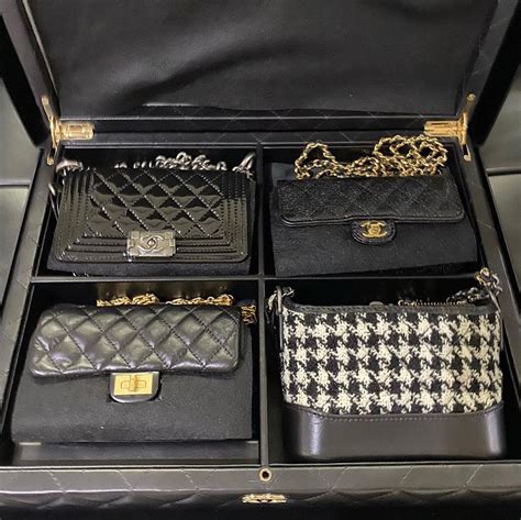 chanel mini bag box set|chanel mini bag price.